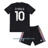 Conjunto (Camiseta+Pantalón Corto) Juventus Paulo Dybala 10 Segunda Equipación 2021/22 - Niño